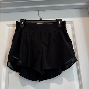 Lululemon Size 10 Black Women's Athletic Shorts Gently Used